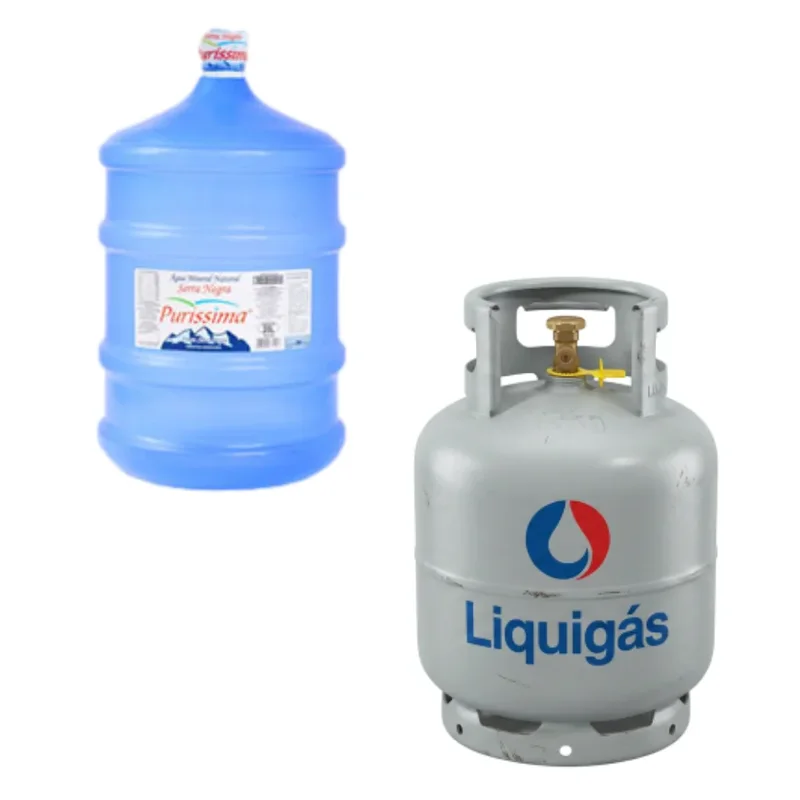 Combo Gás + Água — Liquigás + Puríssima